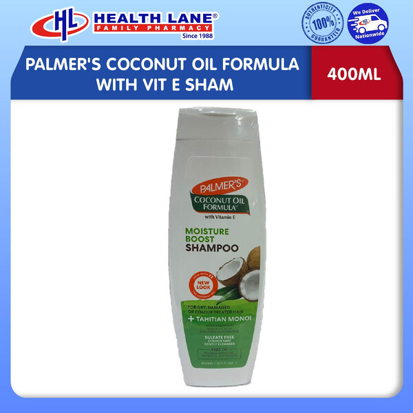 PALMER'S COCONUT MINYAK FORMULA DENGAN VIT E SYAMPU (400ML)